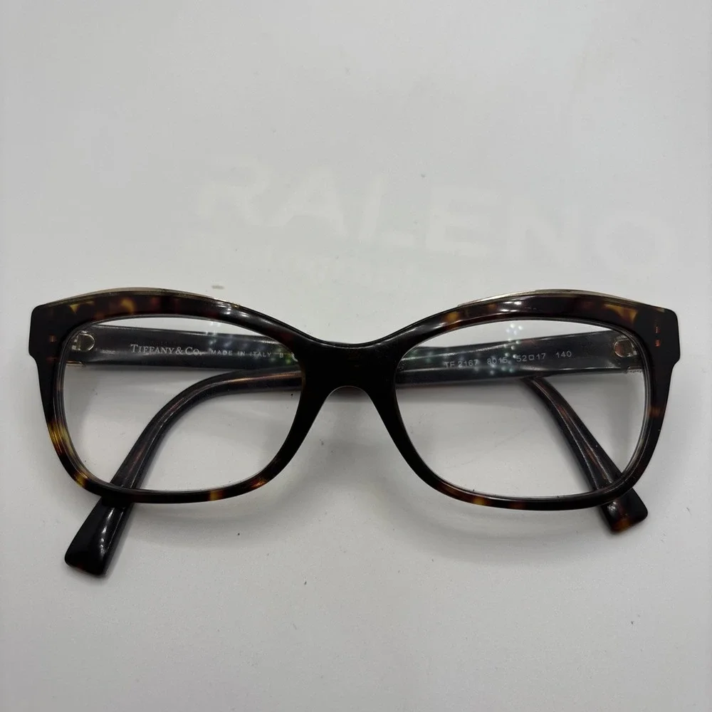 Tiffany & Co. TF2167 8015 Dark Havana Women's Eyeglasses Frames 52-17-140mm #C34